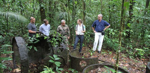 Patrice Faure, préfet de la région Guyane aux Nouragues