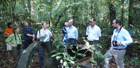 Visite du Secrétaire d’Etat du Ministère de la Transition Ecologique et Solidaire, M. Lecornu et de son Directeur de cabinet, M. Guespereau