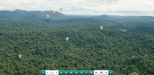 « Les Nouragues » lance sa visite à 360°