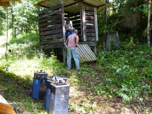 Evacuation des anciennes batteries